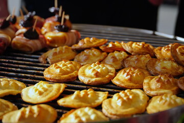 Traditional polish smoked cheese 