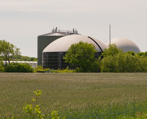Biogasanlage zur Stromerzeugung und Energiegewinnung 