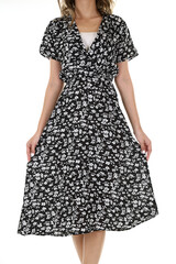 women dress shoot in studio