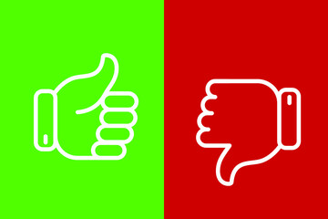 Like icon vector illustration isolated on white