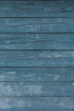 Blue Painted Wood Texture