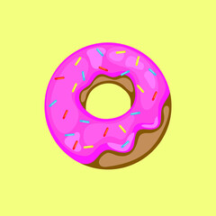 donut with sprinkles