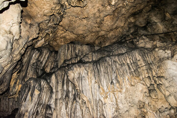 An inside view of the popular Mawsmai Cave Cherrapunjee(Sohra), Meghalaya. India
