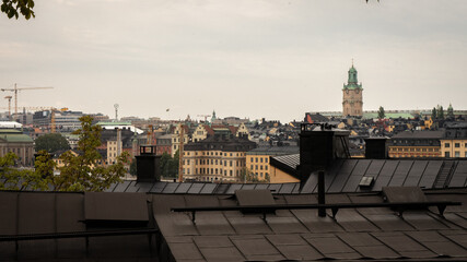 Fototapeta premium Stockholm Skyline