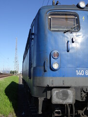 alte E-Lok der Baureihe 140