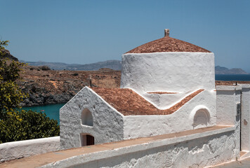 Small greek church