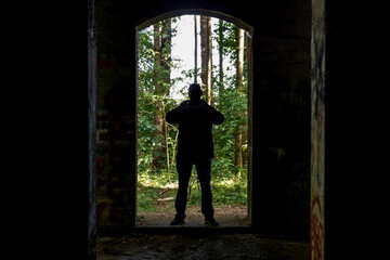cave-in at an old munitions factory