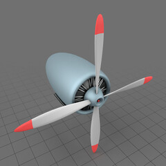 Airplane engine