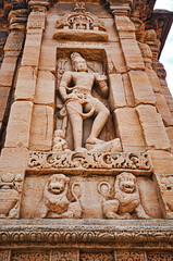 Pattadakal, also called Raktapura, is a complex of 7th and 8th century CE Hindu and Jain temples in...