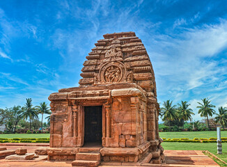 Pattadakal, also called Raktapura, is a complex of 7th and 8th century CE Hindu and Jain temples in...