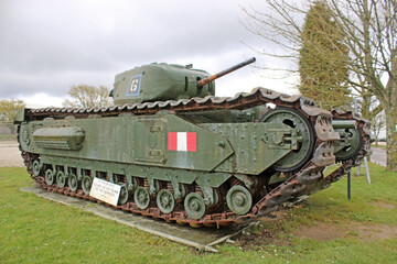 Obraz premium Vintage military tank 