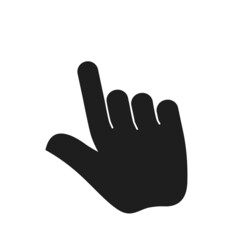 Hand Touch icon vector. Touch icon vector