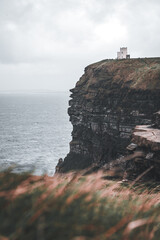 O'Brien's Tower on the cliffs of Moher