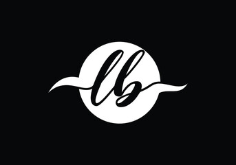 Initial Monogram Letter LB Logo Design Vector Template. L B Letter Logo Design 