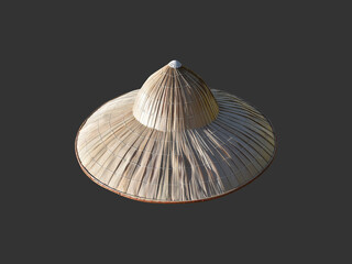 isolated leaf hat with clipping paths.