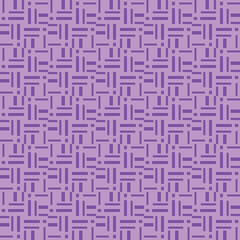 Vector seamless pattern texture background with geometric shapes, colored in violet, purple colors.