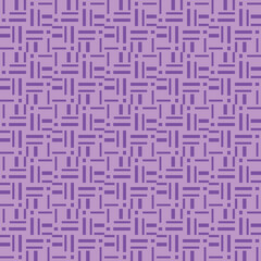 Vector seamless pattern texture background with geometric shapes, colored in violet, purple colors.