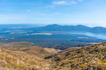 Lake rotoaira at New Zealand
