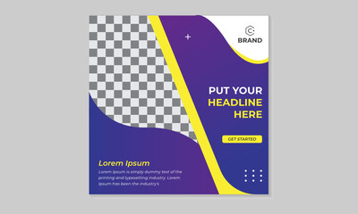 Creative  social media design 