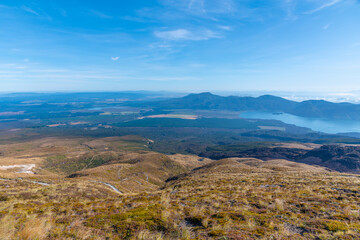 Lake rotoaira at New Zealand