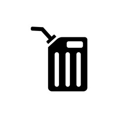 canister for gasoline icon vector template