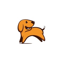 Dog Vector logo pet idea