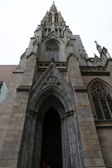 Fototapeta na wymiar St Patrick cathedral in New York city
