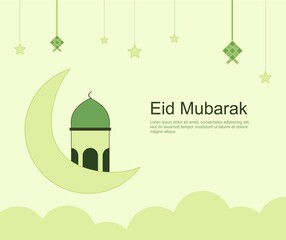 eid mubarak greeting card