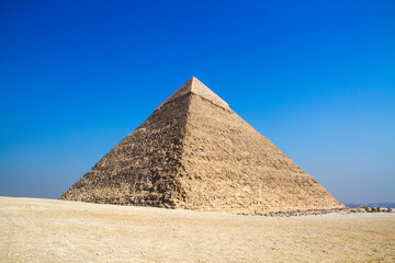 Plakat Great Pyramid of Giza, UNESCO World Heritage site, Cairo, Egypt.