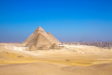 Great Pyramid of Giza, UNESCO World Heritage site, Cairo, Egypt.