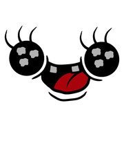 Süßes niedliches Gesicht Baby 