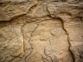 Sandstone canyon textures