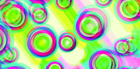 abstract background with circles
