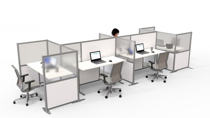 Modern Office Partitions