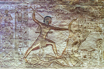 Abu Simbel temple, UNESCO World Heritage site, Aswan, Egypt.