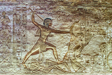 Abu Simbel temple, UNESCO World Heritage site, Aswan, Egypt.