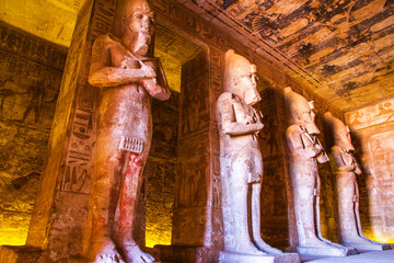 Abu Simbel temple, UNESCO World Heritage site, Aswan, Egypt.