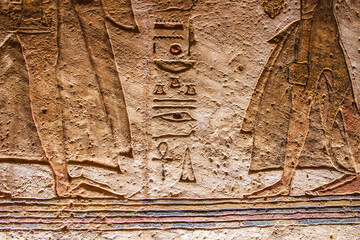 Abu Simbel temple, UNESCO World Heritage site, Aswan, Egypt.