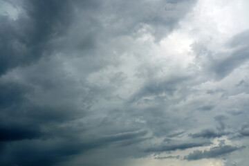dark storm clouds with background, Dark clouds before rainy.
