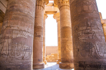 Ancient Karnak temple, UNESCO World Heritage site, Luxor, Egypt.