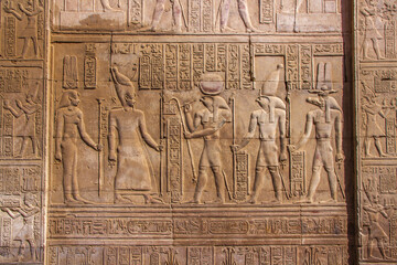 Ancient temple of Kom Ombo, Aswan, Egypt.