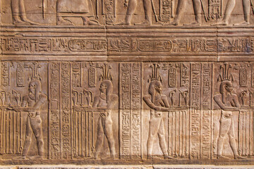 Ancient temple of Kom Ombo, Aswan, Egypt.