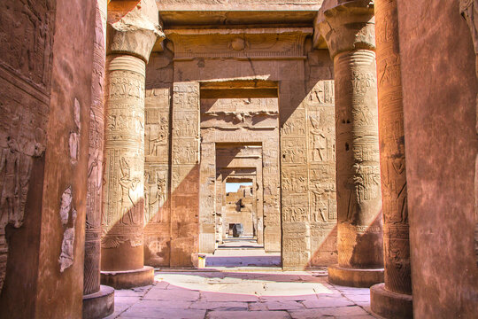 Ancient temple of Kom Ombo, Aswan, Egypt.