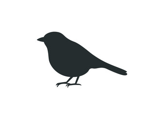 Bird icon. Sparrow icon.  Sparrow bird vector illustration. 
