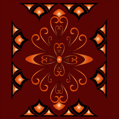 abstract floral background