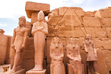 Ancient Karnak temple, UNESCO World Heritage site, Luxor, Egypt.