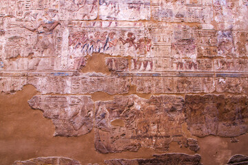 Ancient Luxor temple, UNESCO World Heritage site, Luxor, Egypt.