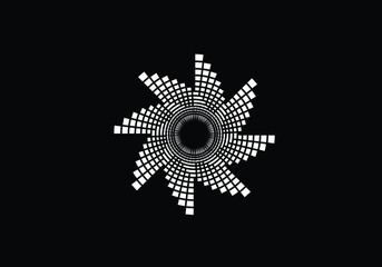 Abstract creative sun logo design, Summer Sun Logo, Sunburst icon sign symbol