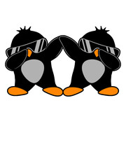 2 Dap Pinguine Team arme strecken halten