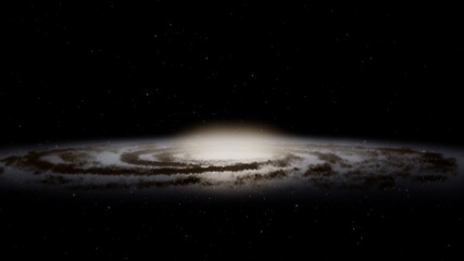 distant galaxy in space